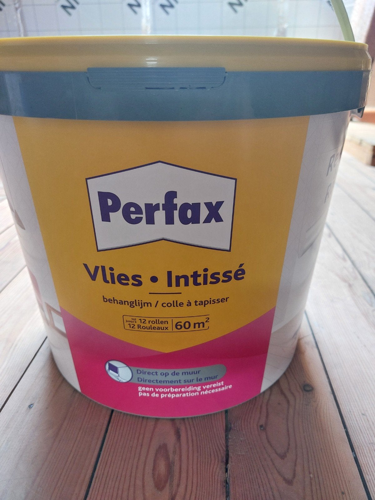 Perfax behanglijm vlies 3 x 9 kg, Ophalen