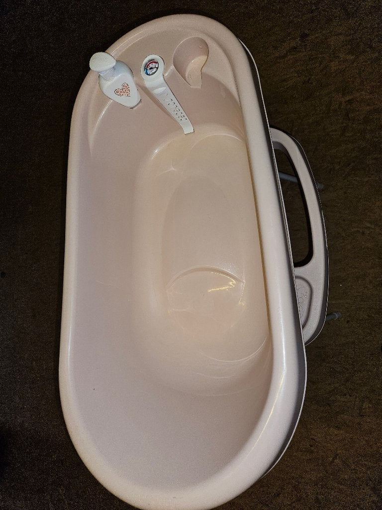 Babybadje met staander, Ophalen, Zo goed als nieuw, Badje, Bébé-jou