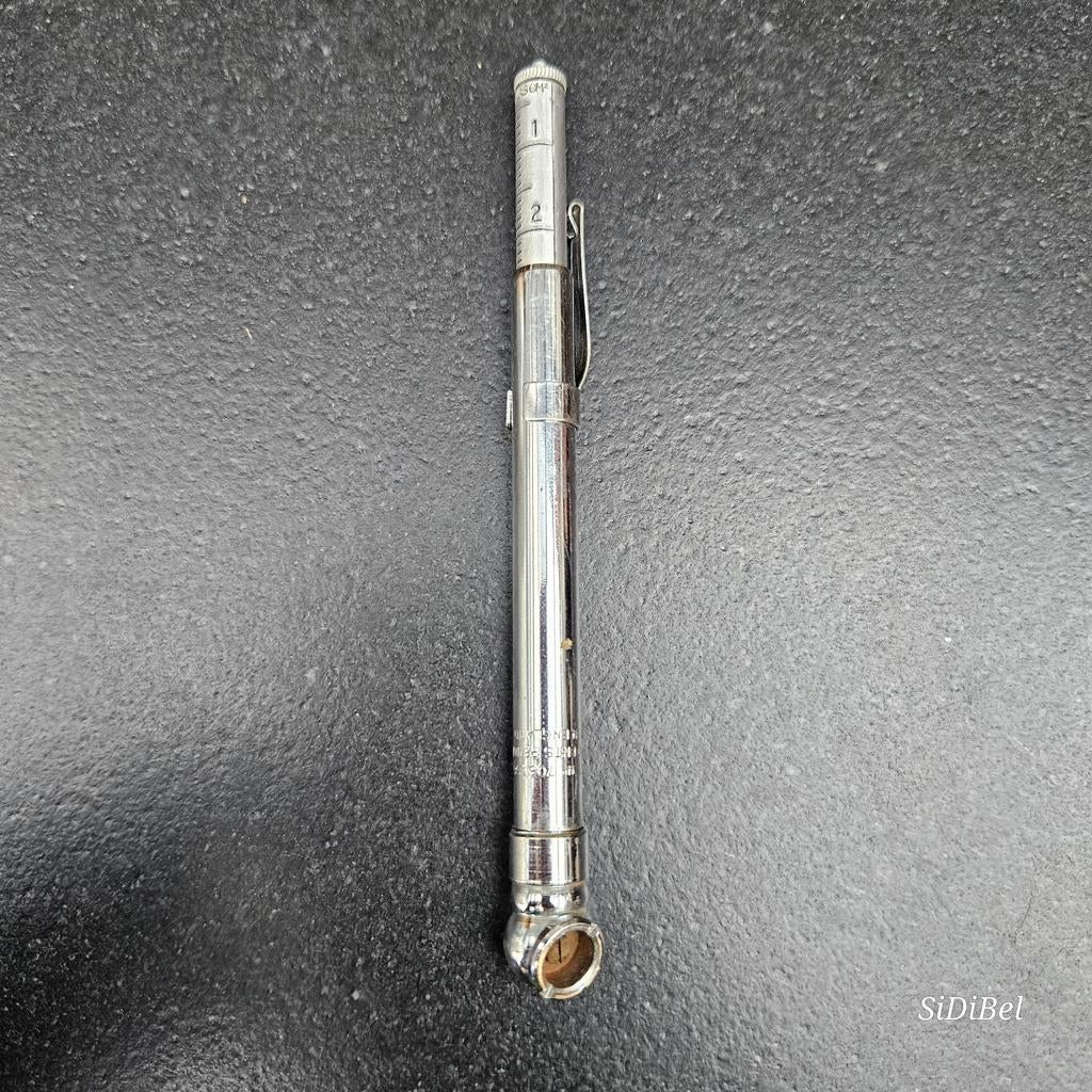 Vintage bandendrukmeter voor auto's, Ophalen of Verzenden