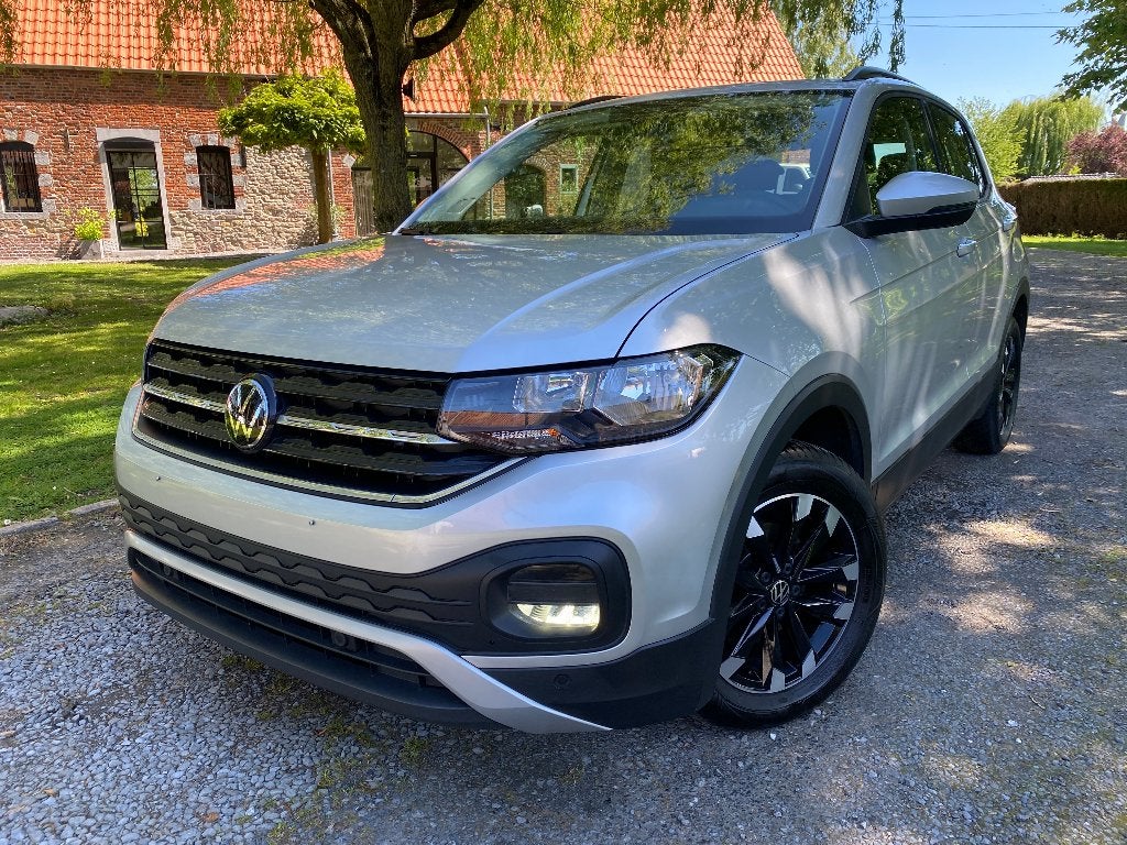 Volkswagen T-Cross T-Cross 1.0 TSI Style Business DSG / TVA/, Argent ou Gris, Euro 6, Entreprise, Carnet d'entretien