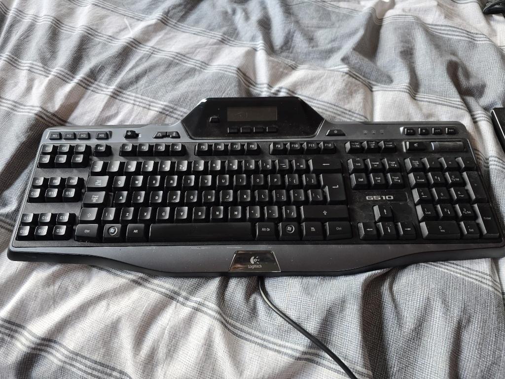 logitech g510 gaming keybord, Informatique & Logiciels, Logitech G, Enlèvement ou Envoi, Comme neuf, Qwerty