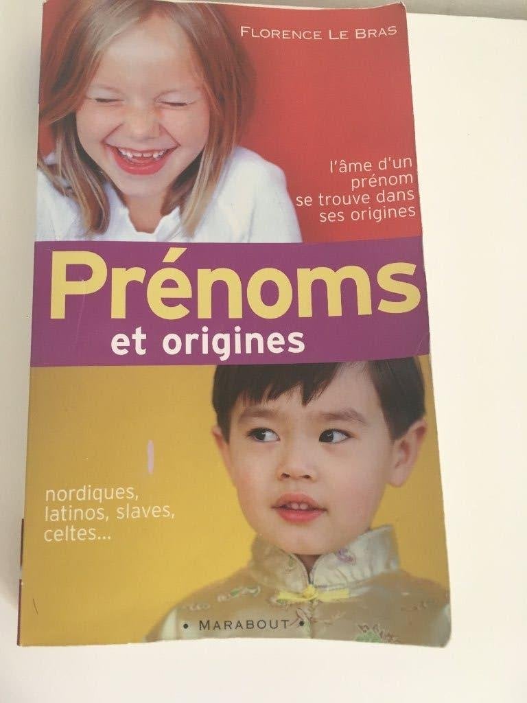 Livres Prénoms et origines (Ed. Marabout), Enlèvement ou Envoi, Utilisé, Florence Le Bras