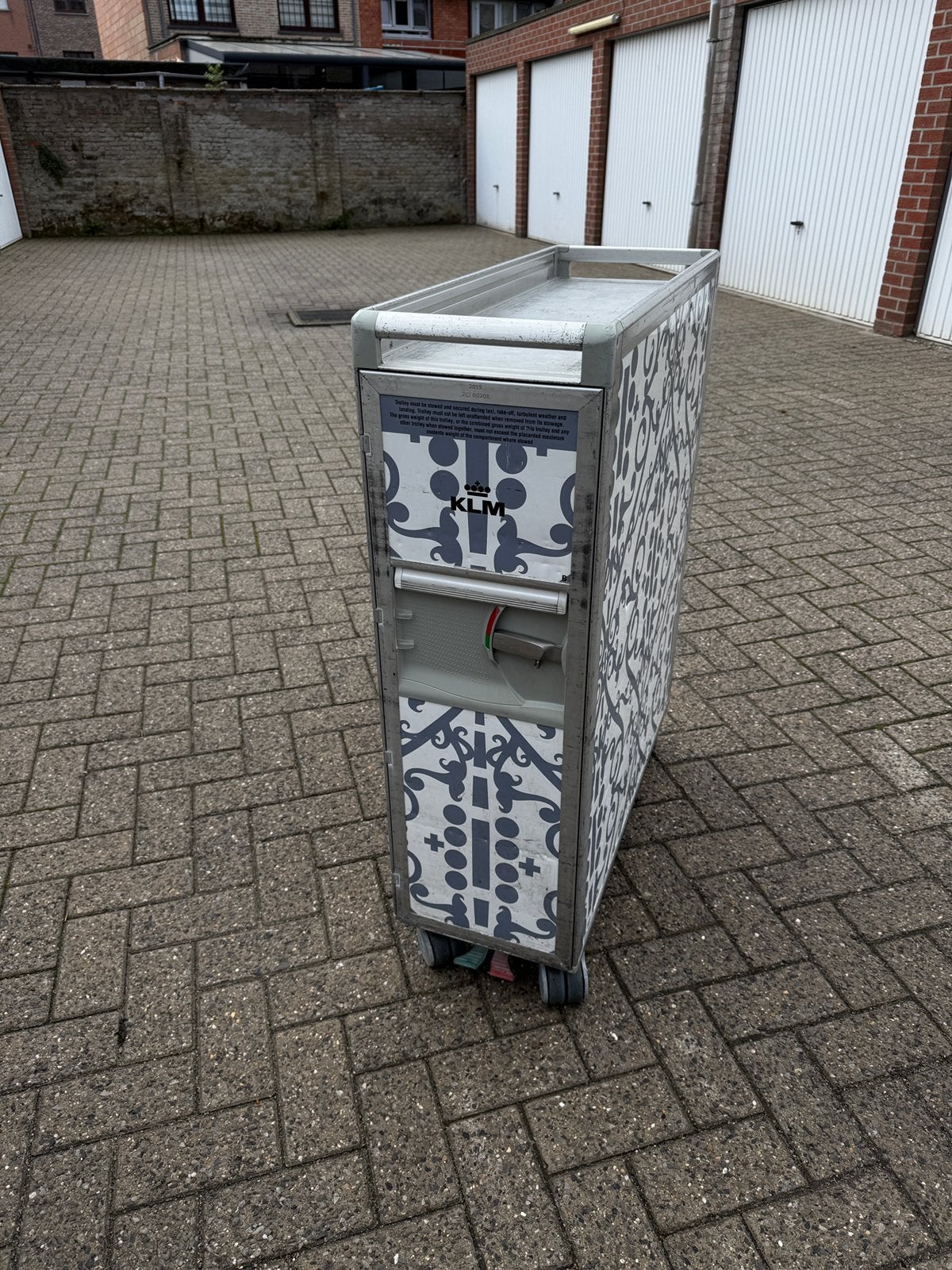 Vliegtuigtrolly galley cart airline trolley design, Ophalen, Minder dan 50 cm, Gebruikt, 5 laden of meer
