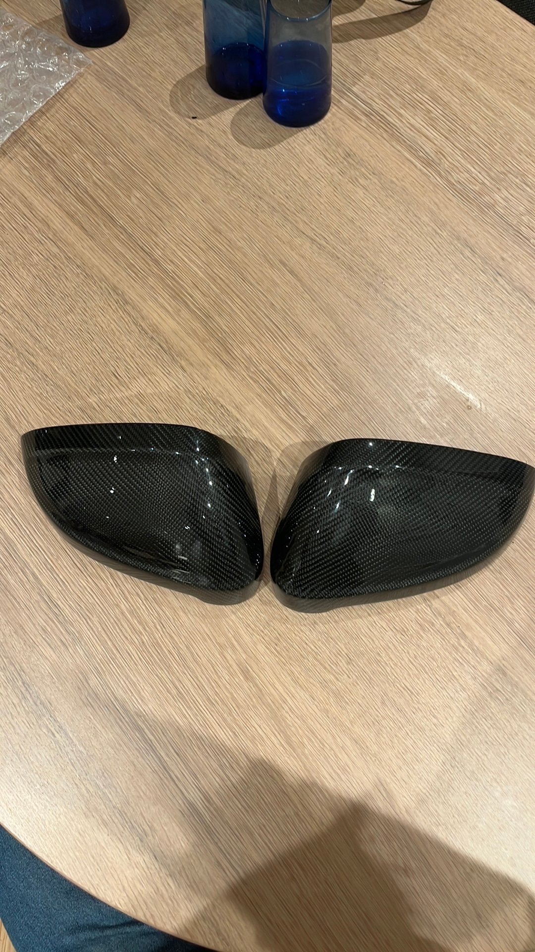 Coques de rétroviseurs Carbone Audi A4/A5, Auto-onderdelen, Ophalen of Verzenden, Gebruikt, Audi
