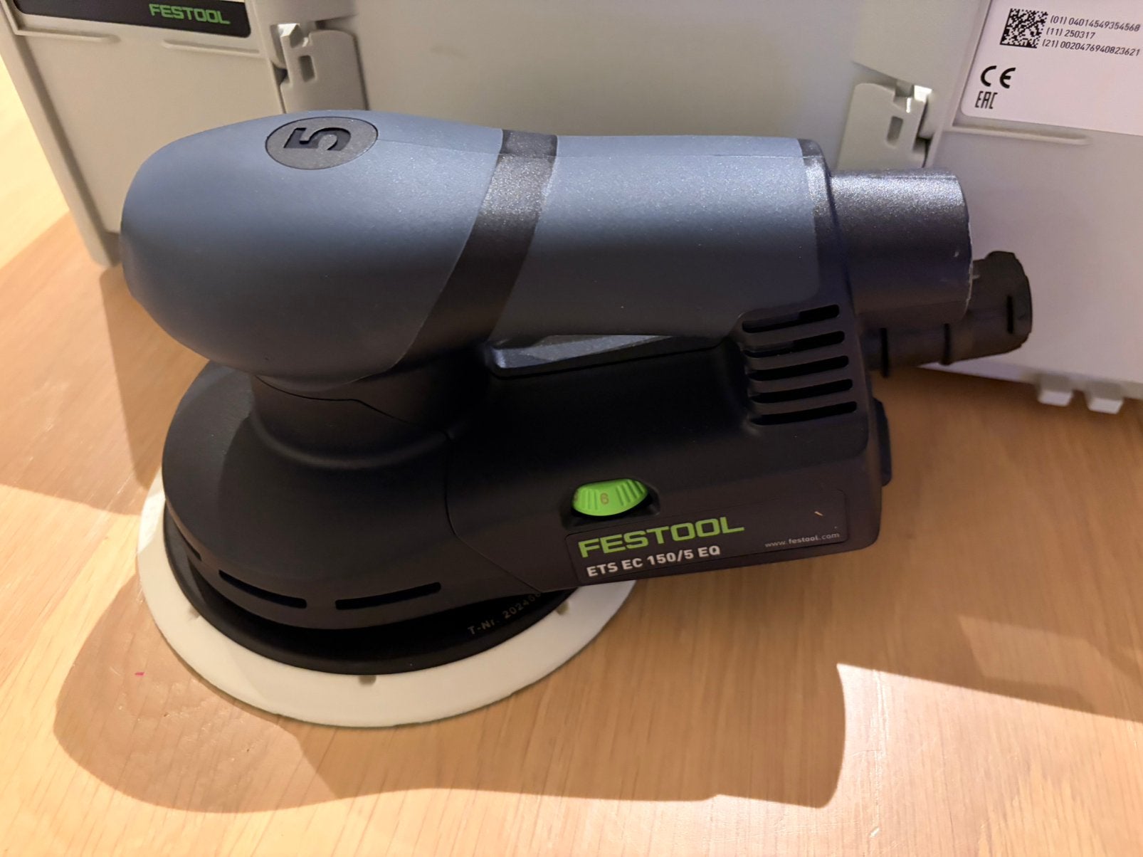 Festool schuurmachine ETS EC 150/5 EQ-Plus, Ophalen of Verzenden, Nieuw