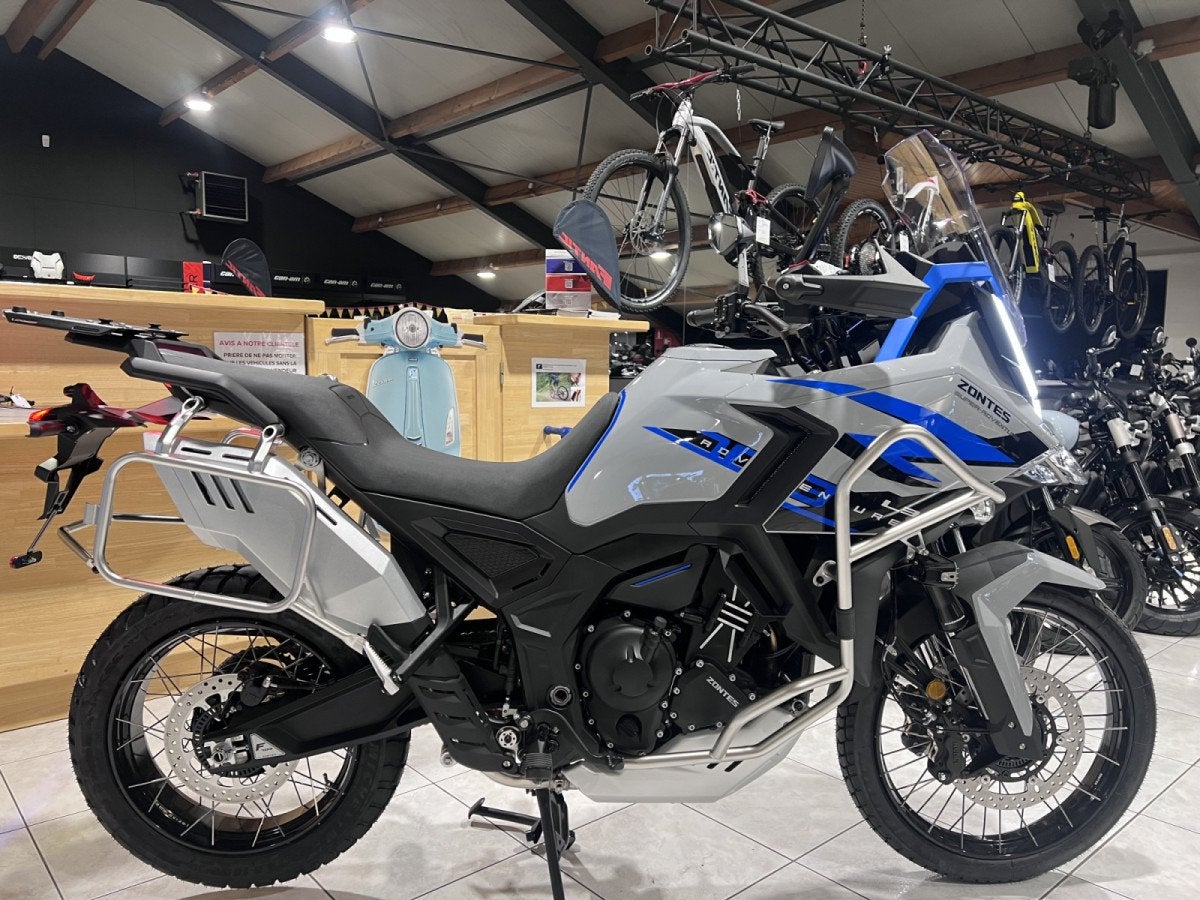 Zontes 703 F BLACK/GREY 21, Motoren, Motoren | Overige merken, 700 cc, Bedrijf, Zontes, Meer dan 35 kW
