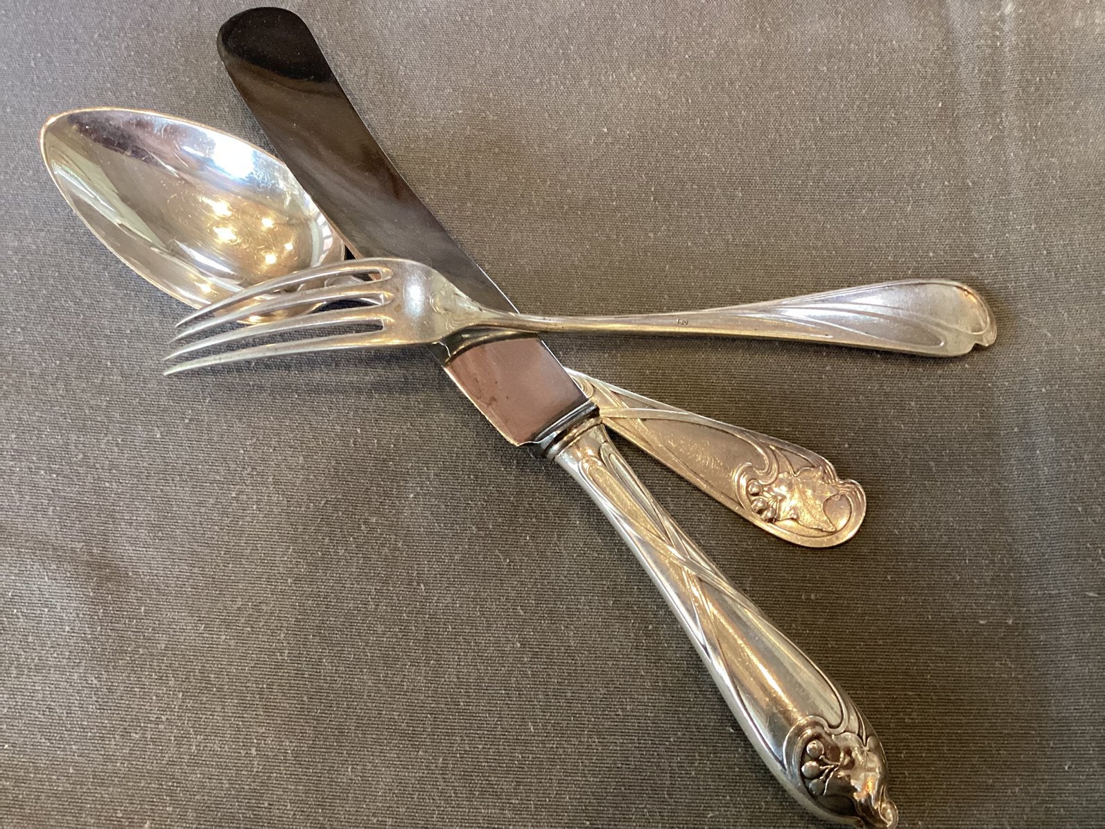 Art nouveau  tafelbestek WMF, Ophalen