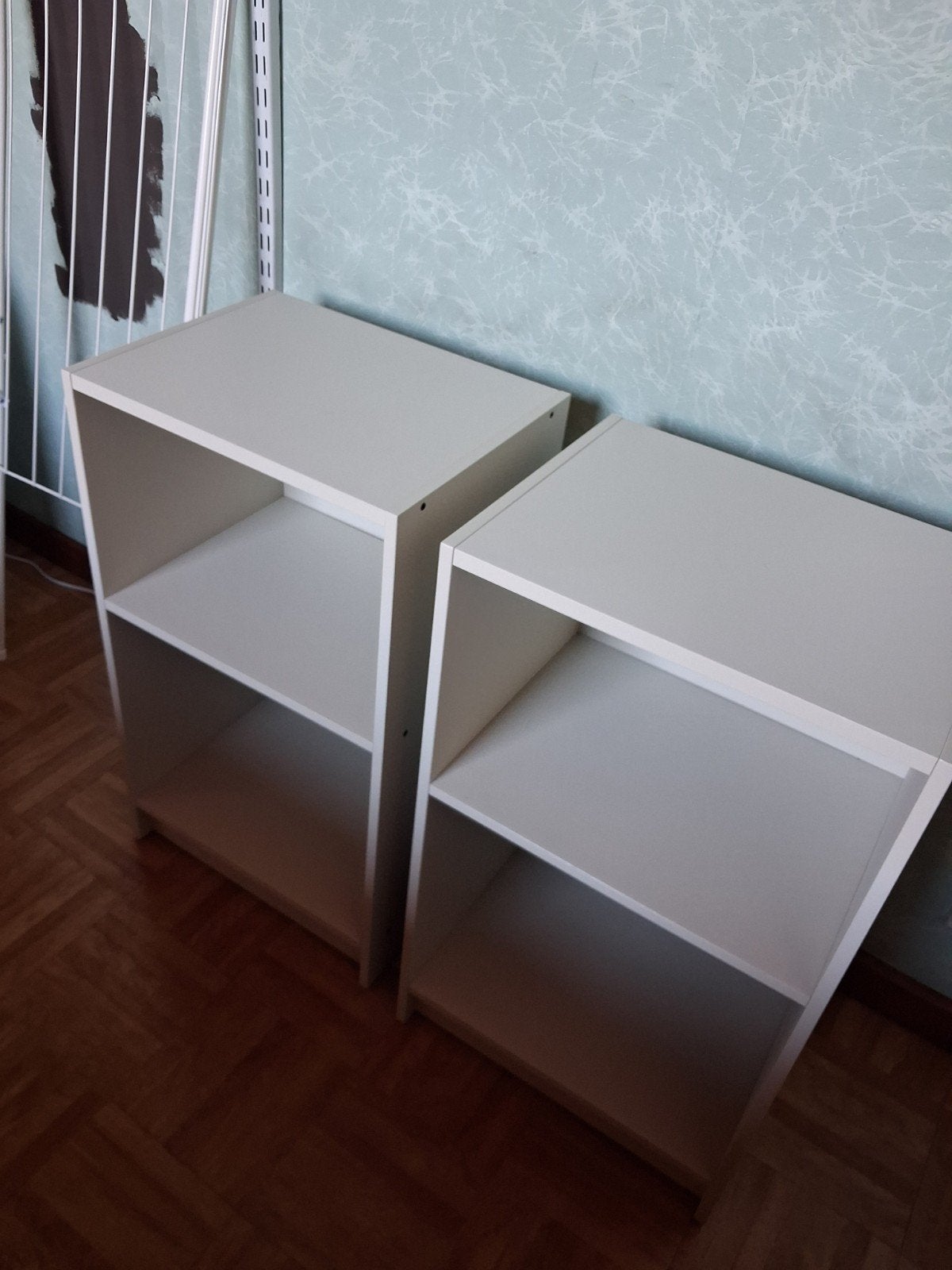 deux tables de chevet IKEA, Enlèvement, Comme neuf, Bois
