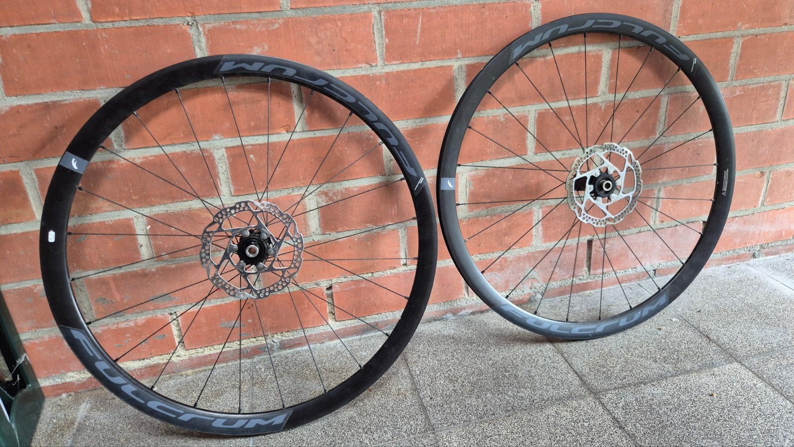 Alu wielset fulcrum, Ophalen, Aluminium