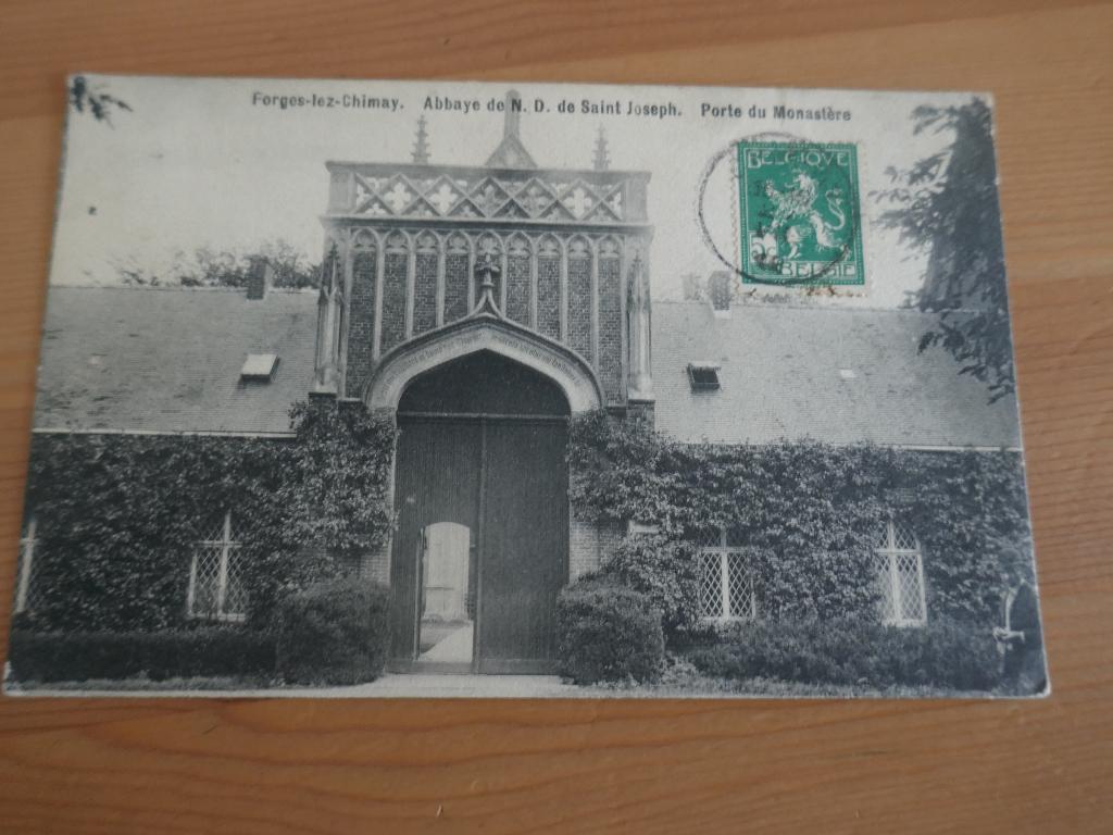 Chimay forge l'abbaye porte du monastère, Envoi, Affranchie, Hainaut