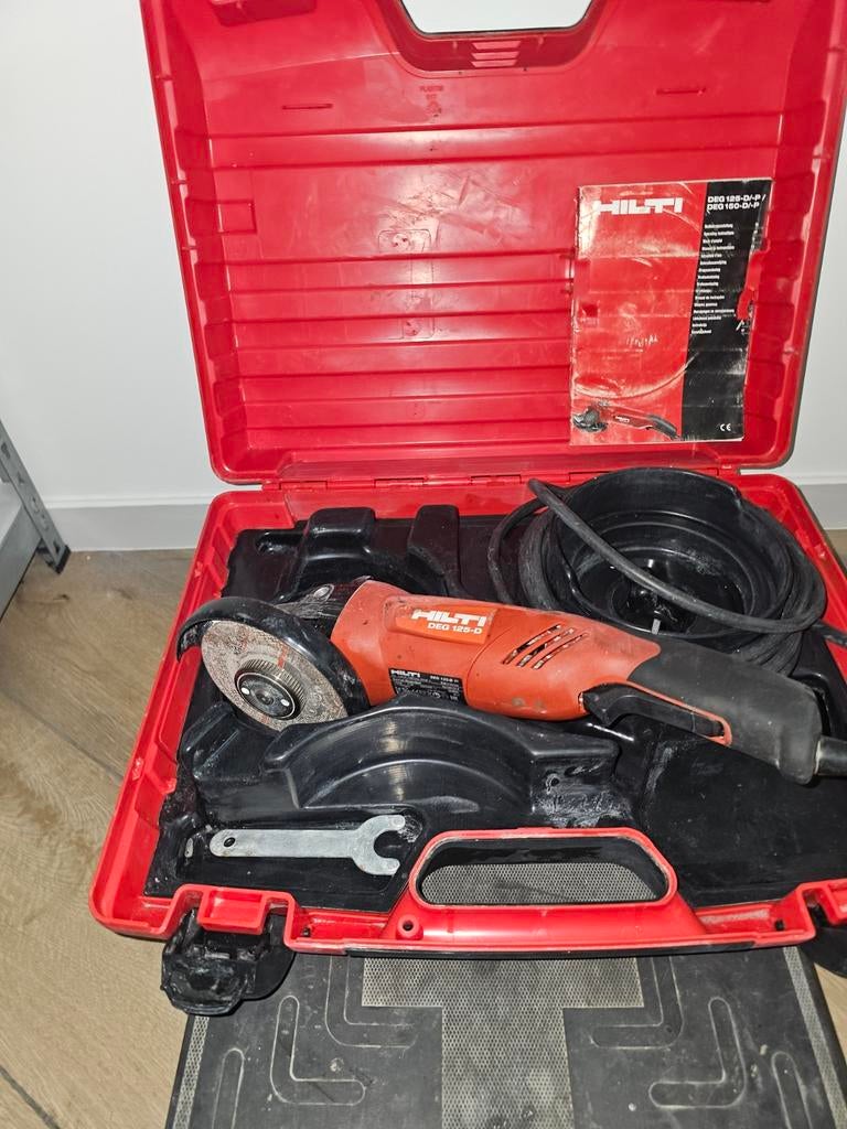Hilti 125 mm slijper - zeer goede staat, Doe-het-zelf en Bouw, Gereedschap | Slijpmachines