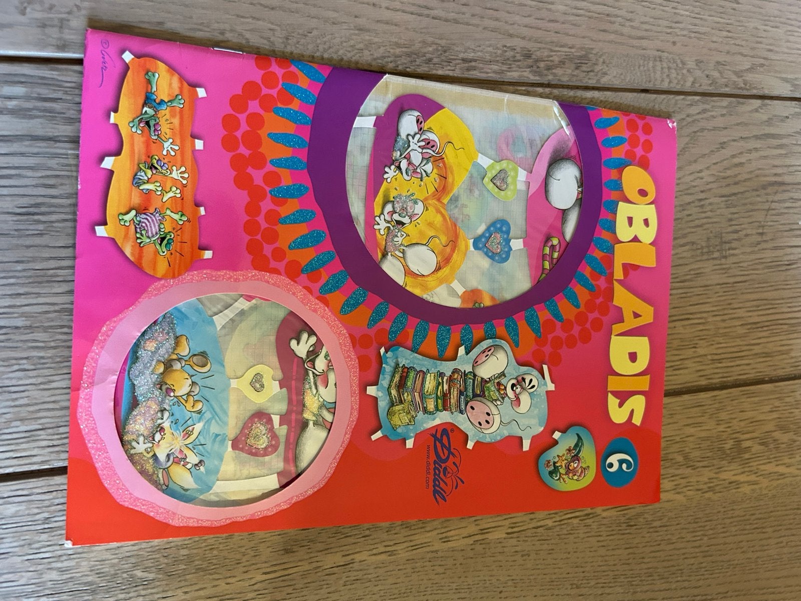 Diddl plaatjes voor poezieboek, Enlèvement, Diddl, Comme neuf