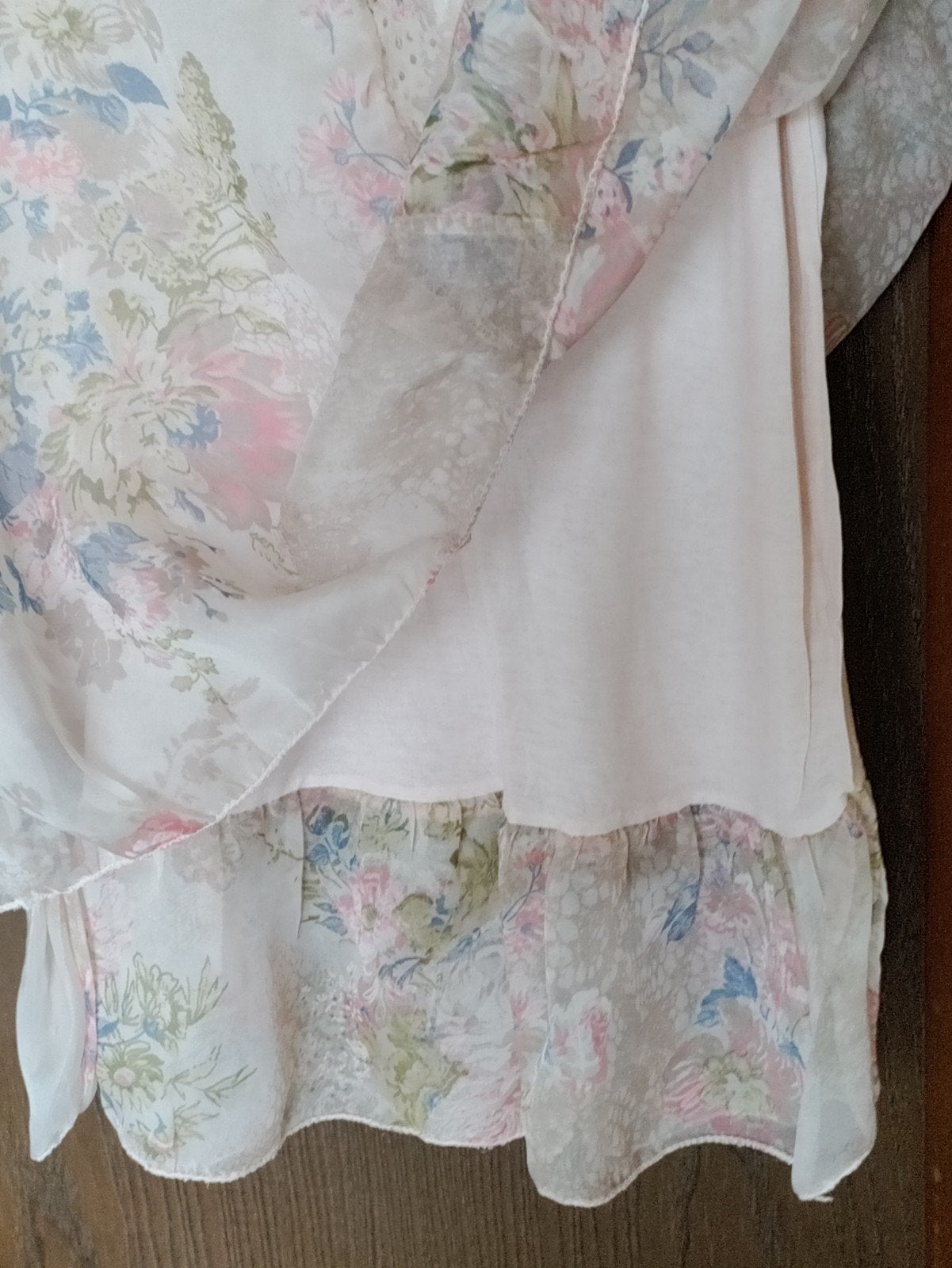 Luchtig kleedje, 50% viscose/50% polyester., Enlèvement ou Envoi, Taille 38/40 (M)