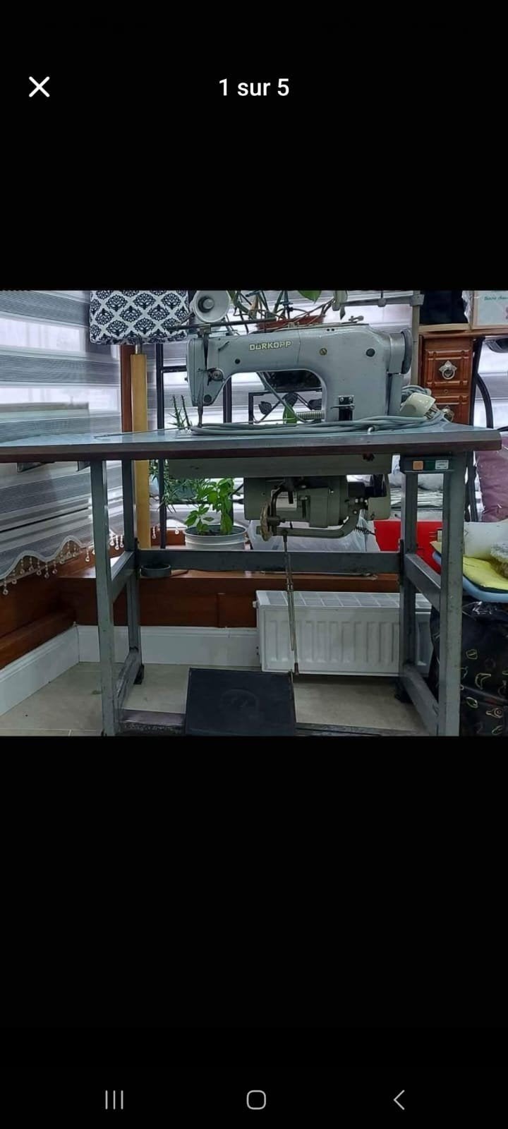 machine a coudre professionnelle, Enlèvement, Utilisé, Machine à coudre, Industrie