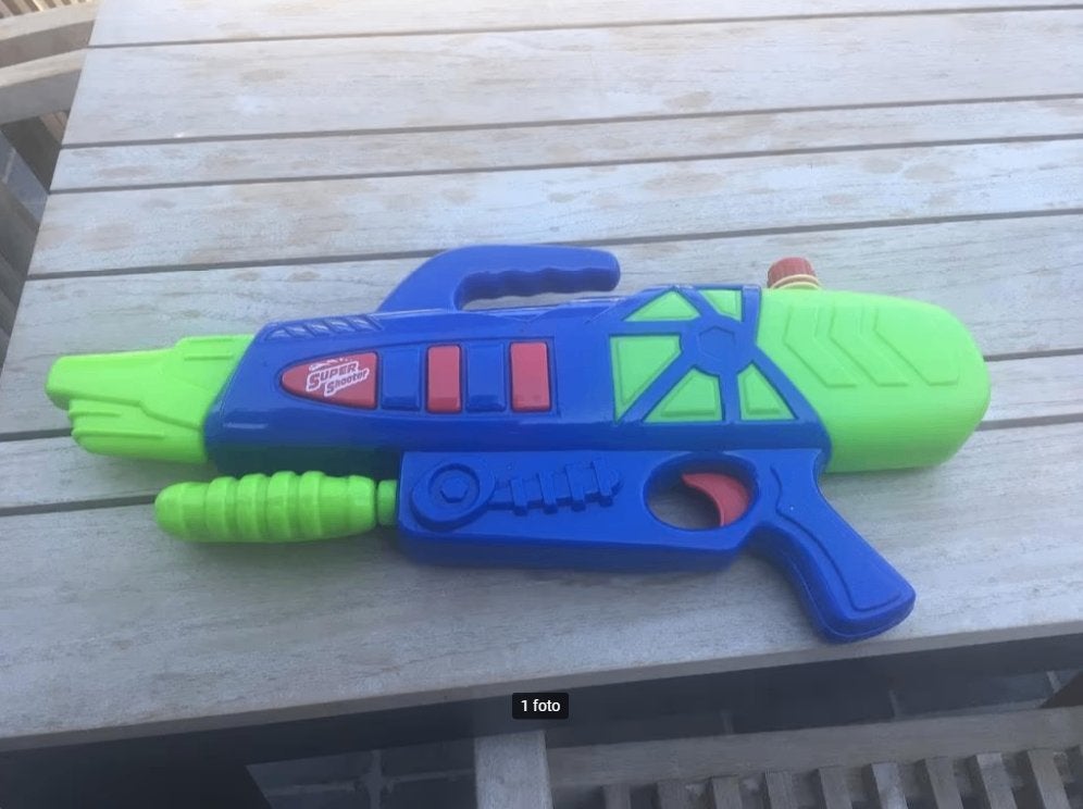 Super Shooter waterpistool, Ophalen of Verzenden, Zo goed als nieuw