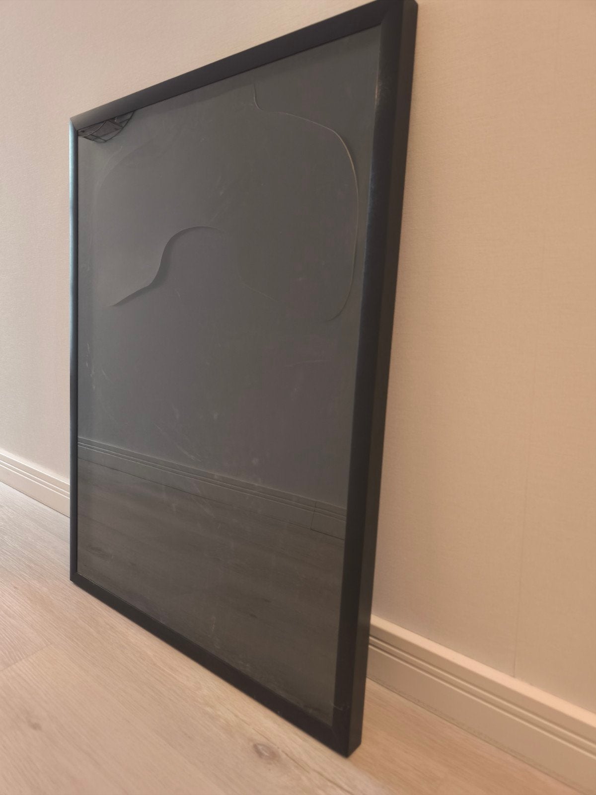 zwarte kader voor tenue 64x84cm, Audio, Tv en Foto, Fotografie | Fotolijsten, Ophalen, Overige typen, Zo goed als nieuw, Zwart