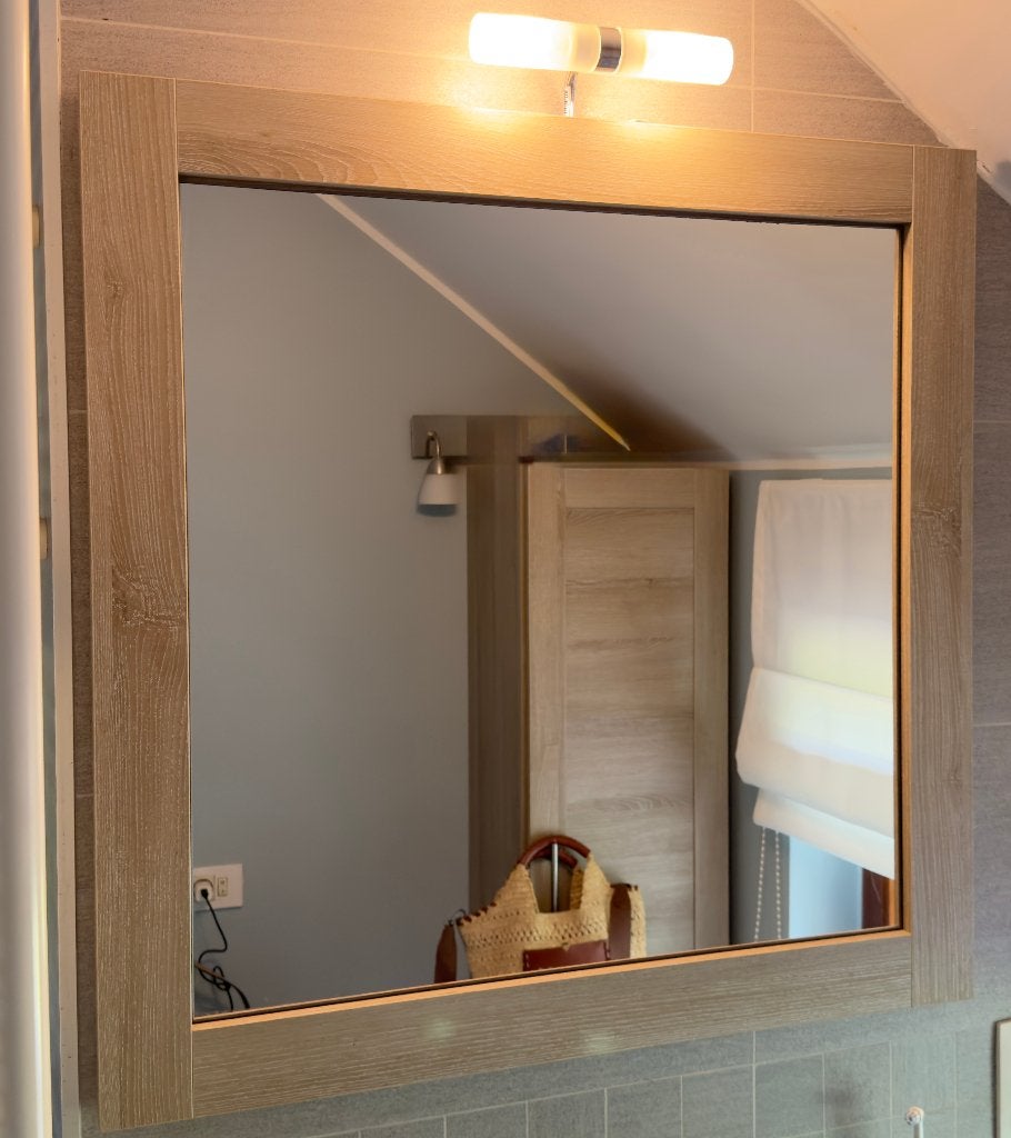 2x miroirs salle de bain, Maison & Meubles, Lavabo ou Évier, Moins de 100 cm, Enlèvement, Utilisé