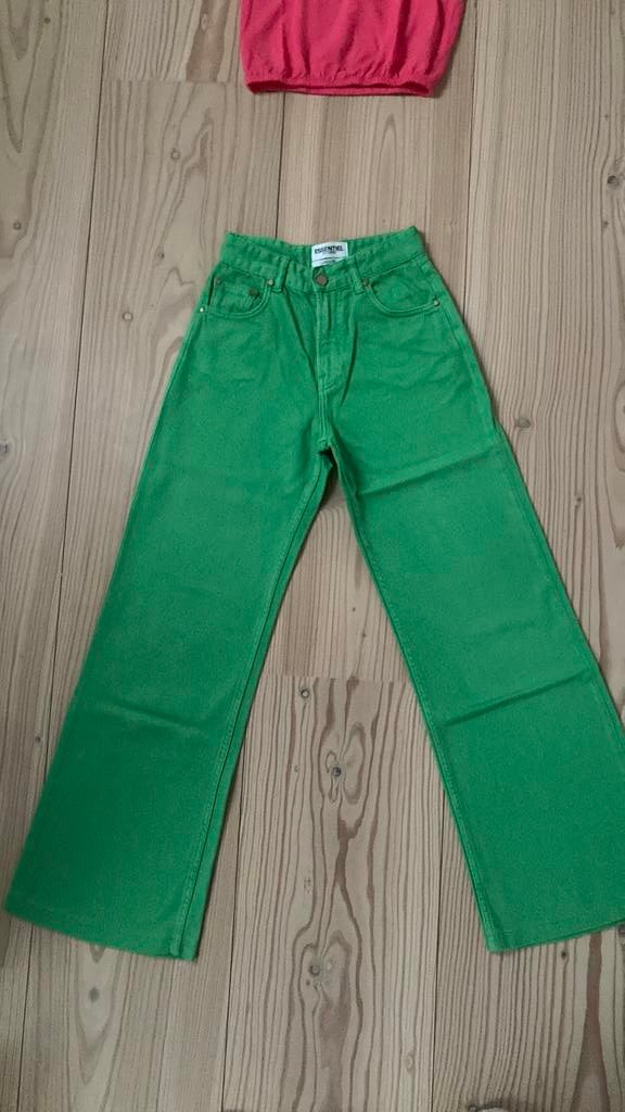 Essentiel groene broek maat 36, Ophalen of Verzenden, Zo goed als nieuw, Maat 36 (S)