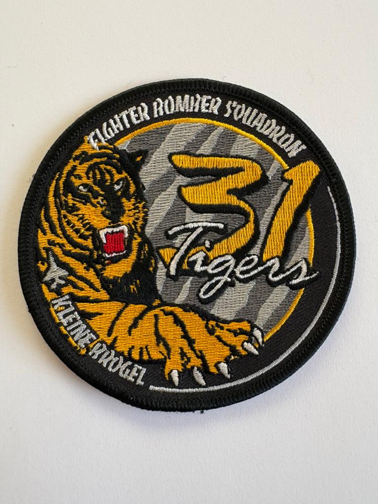 Belgian Air Force 31St Squadron Kleine Brogel patch, Collections, Enlèvement ou Envoi