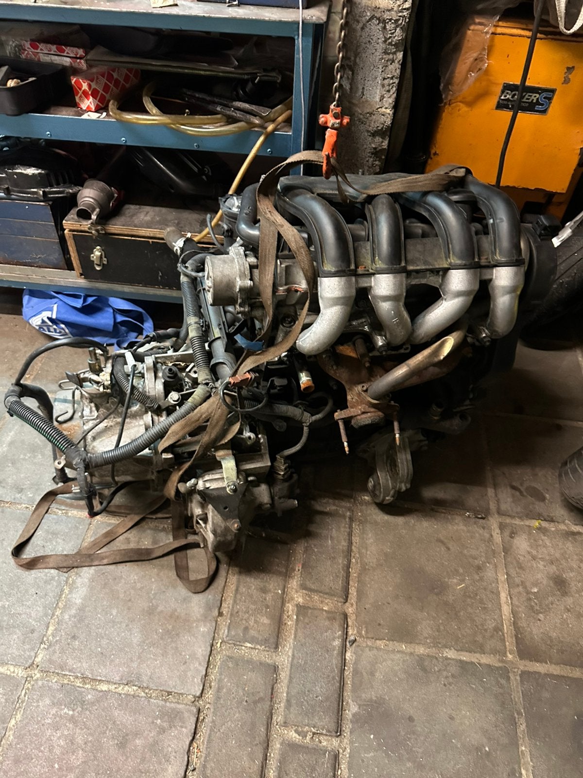 Citroen berlingo 1.9 diesel motor, Ophalen, Peugeot