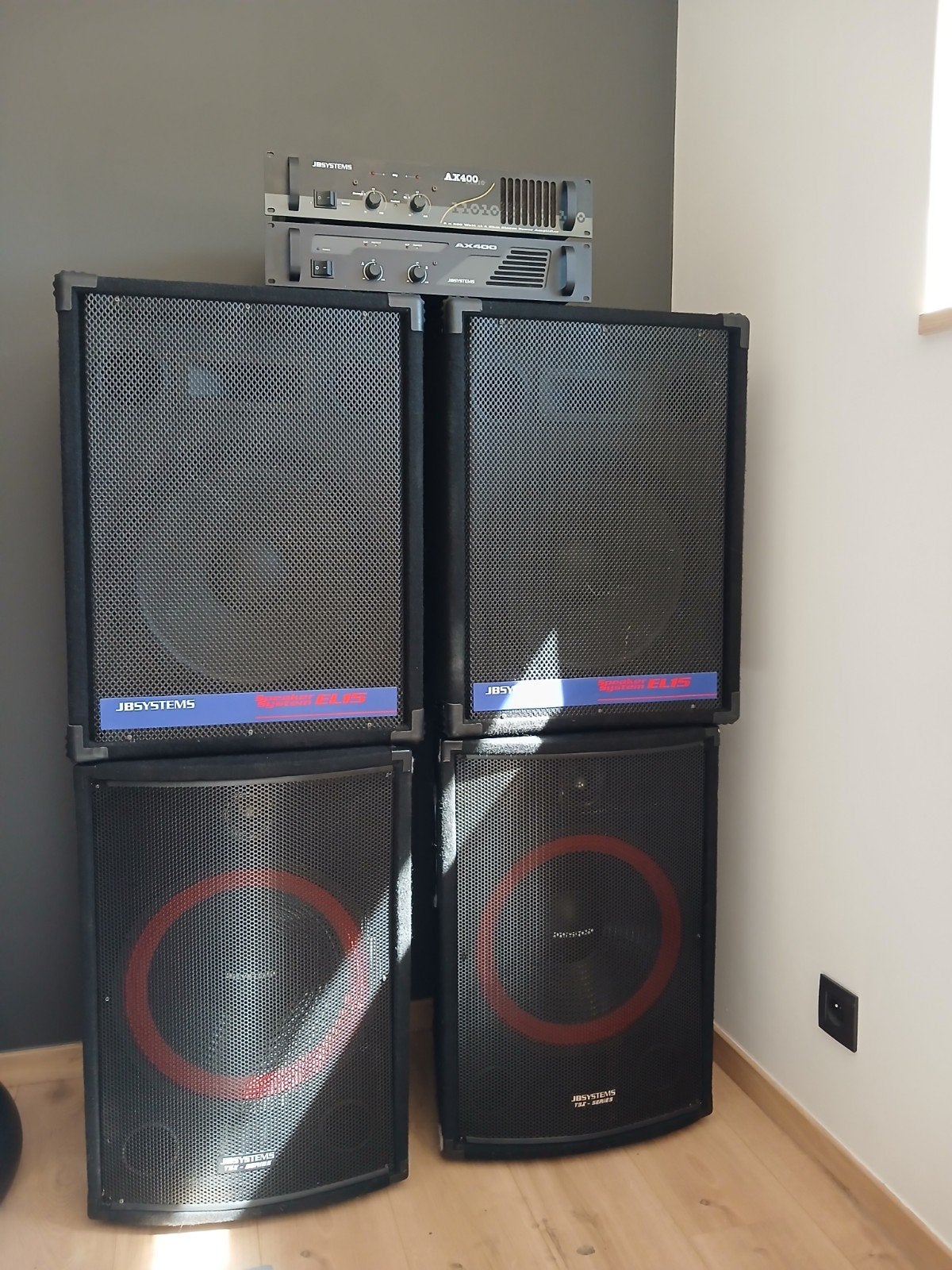 JB systems boxenset, Muziek en Instrumenten, Ophalen