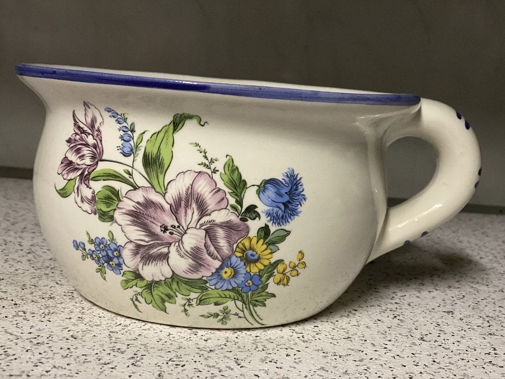 Porseleinen nachtpot/po Delft, Antiek en Kunst, Ophalen of Verzenden