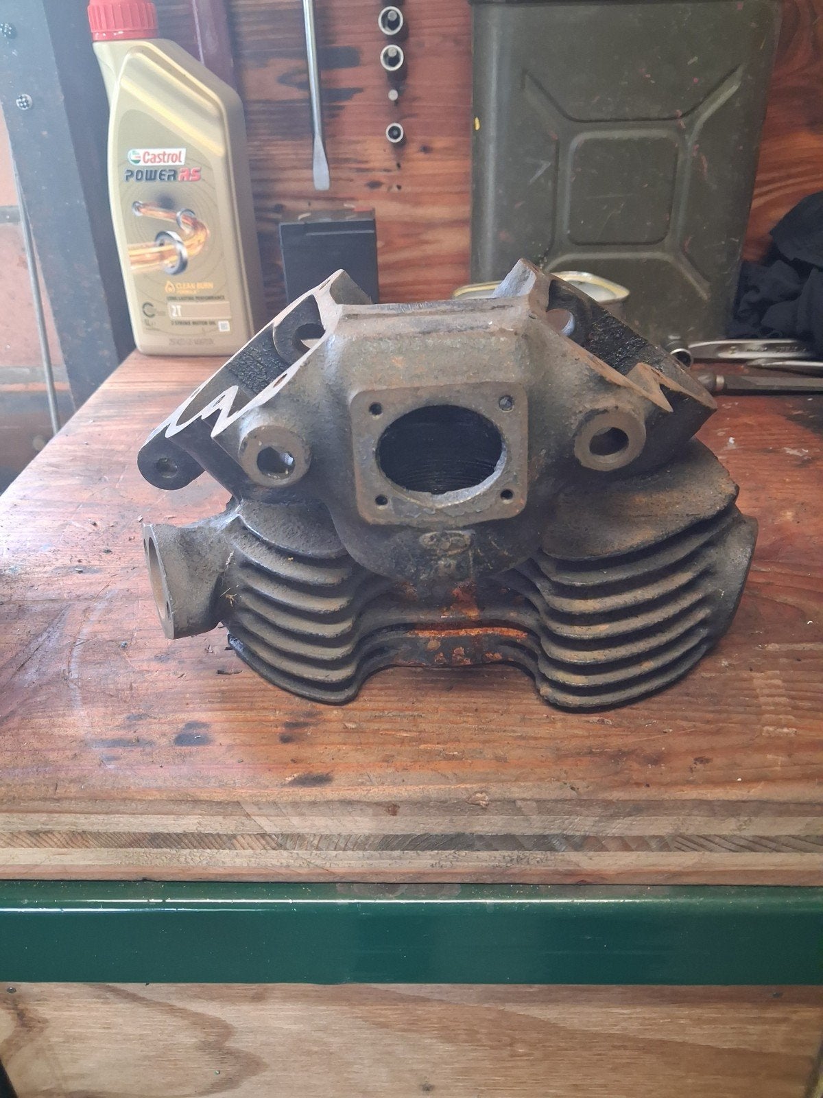 Bsa b33 cilinderkop, Ophalen
