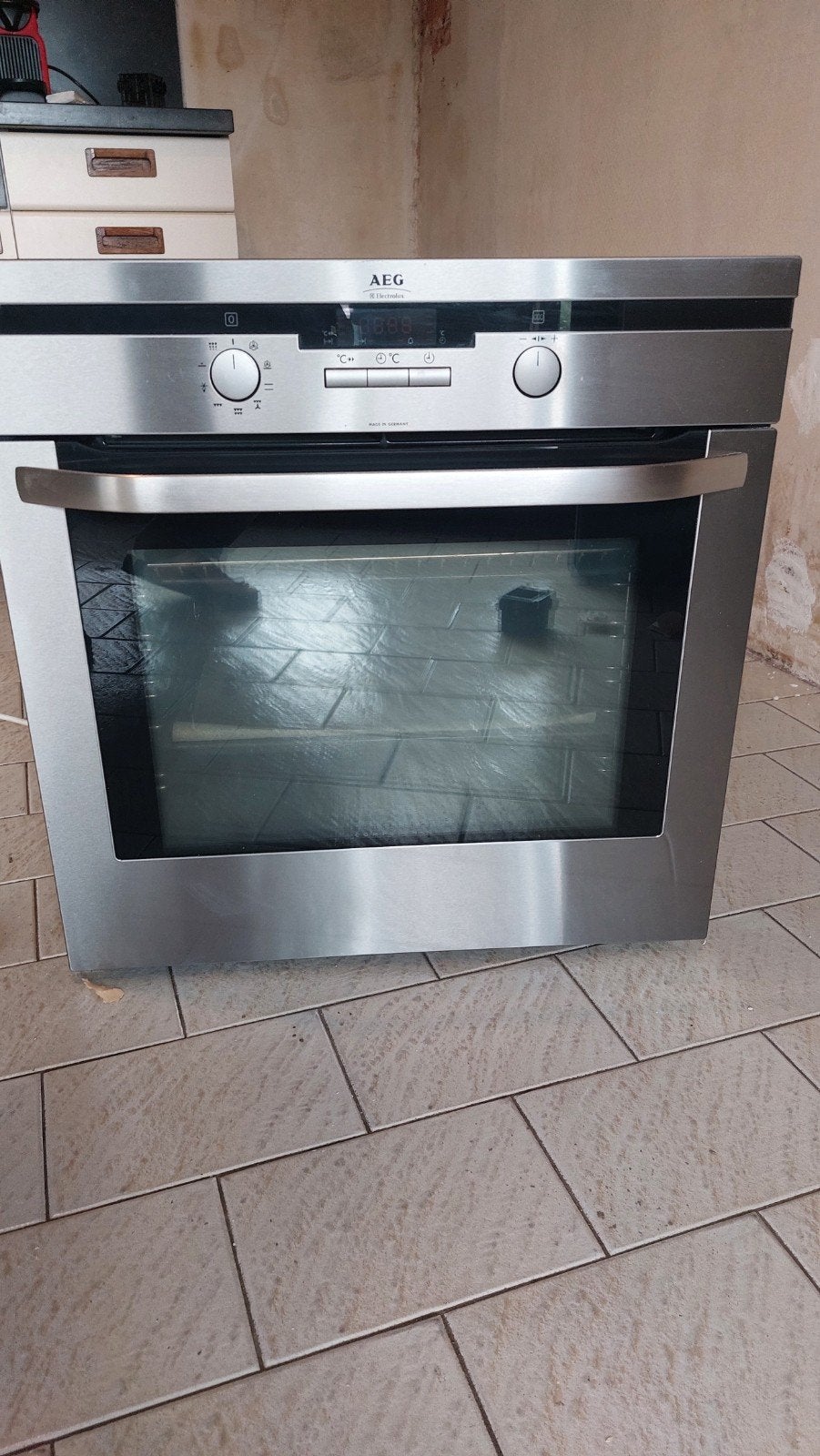 aeg inbouwoven, Elektronische apparatuur, Ovens, Ophalen, Gebruikt, Oven, 55 tot 60 cm