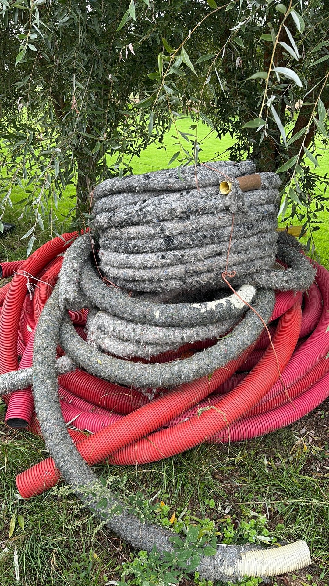 Gratis in 1 lot: drainage en wachtbuizen, Bricolage & Construction, Tuyaux & Évacuations, Enlèvement, Comme neuf