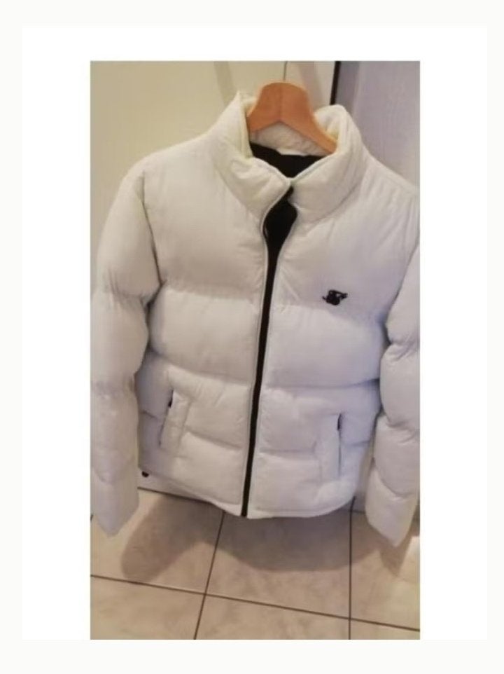 Winter Jas, Kleding | Heren, Jassen | Winter, Ophalen, Zo goed als nieuw, Maat 46 (S) of kleiner, Wit