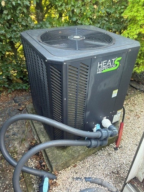 Lucht water warmtepomp., Ophalen, Gebruikt, Verwarming
