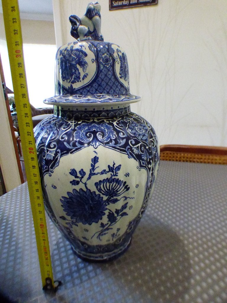 delfts blauw, Ophalen