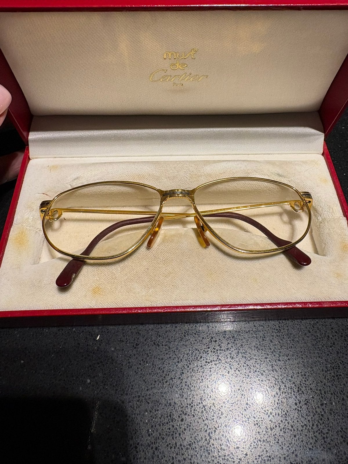 Cartier brilmontuur, Ophalen of Verzenden, Zo goed als nieuw