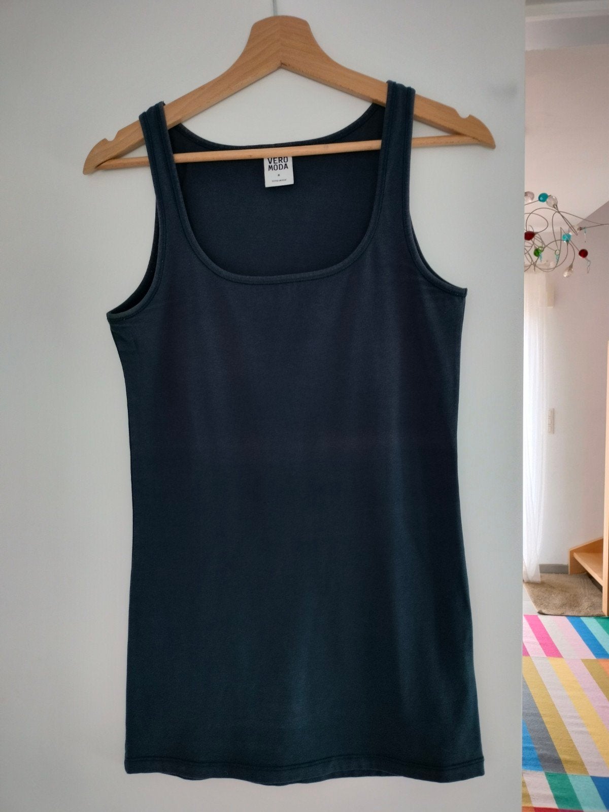 Aanpassende TOP Vero Moda, Medium 72 cm lang, Maat 38/40 (M), Blauw, Vero Moda, Ophalen of Verzenden