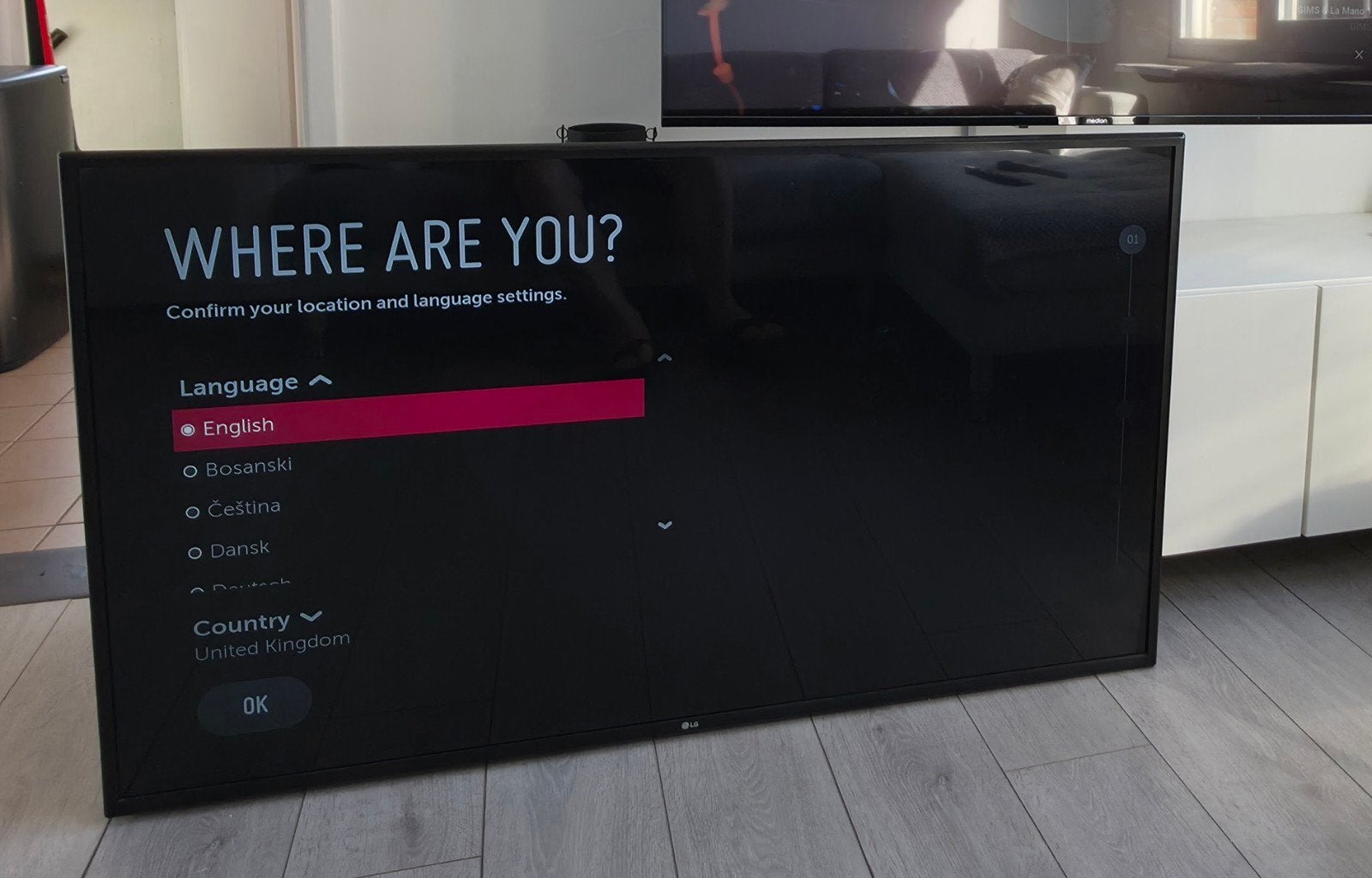 Smart tv LG 55UM7100PLB, Enlèvement