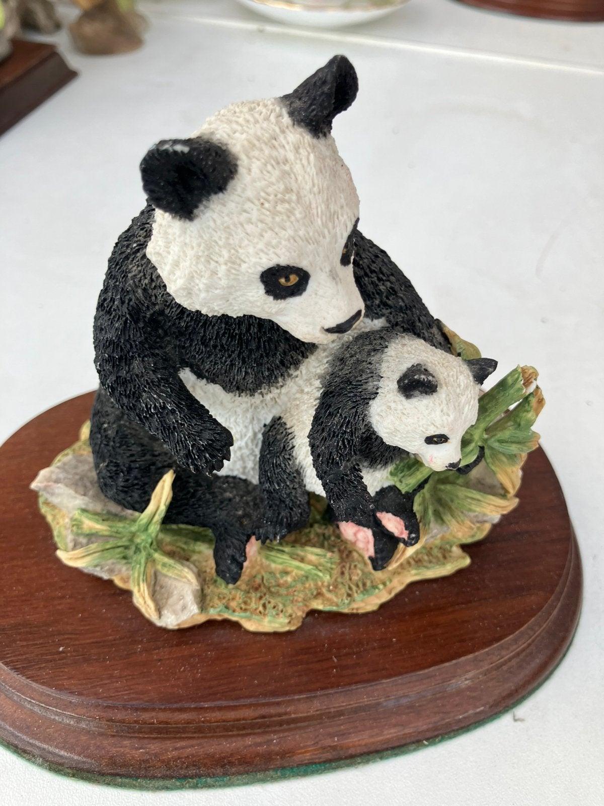 Beeldje leonardo collectie panda beren, Verzamelen, Ophalen, Gebruikt