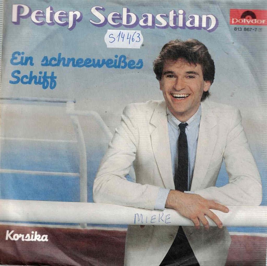 Vinyl, 7"  /  Peter Sebastian – Ein Schneeweißes Schiff, Ophalen of Verzenden, 1980 - 1989, Overige formaten
