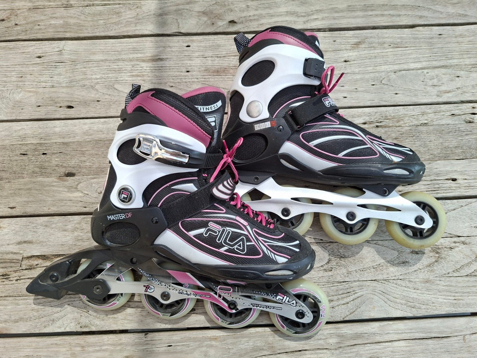 Skeelers Fila maat 41, Sport en Fitness, Skeelers, Zo goed als nieuw, Inline skates 4 wielen, Dames, Ophalen