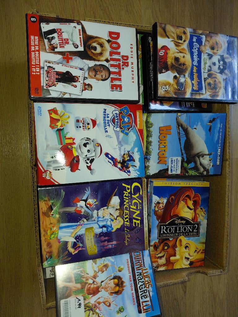 Lot de DVD jeunesse, CD & DVD, DVD | Enfants & Jeunesse, Tous les âges, Autres genres, Enlèvement, Utilisé