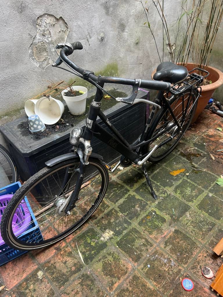Mannenfiets, Ophalen, Zo goed als nieuw