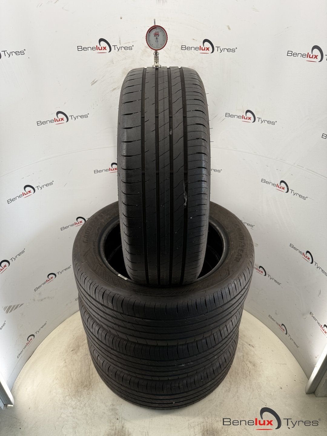 zeer goed 215/55R18 XL Goodyear 215/55 R18 215/55/18 2155518, Autos : Pièces & Accessoires, 215 mm, Véhicule de tourisme, Pneus été