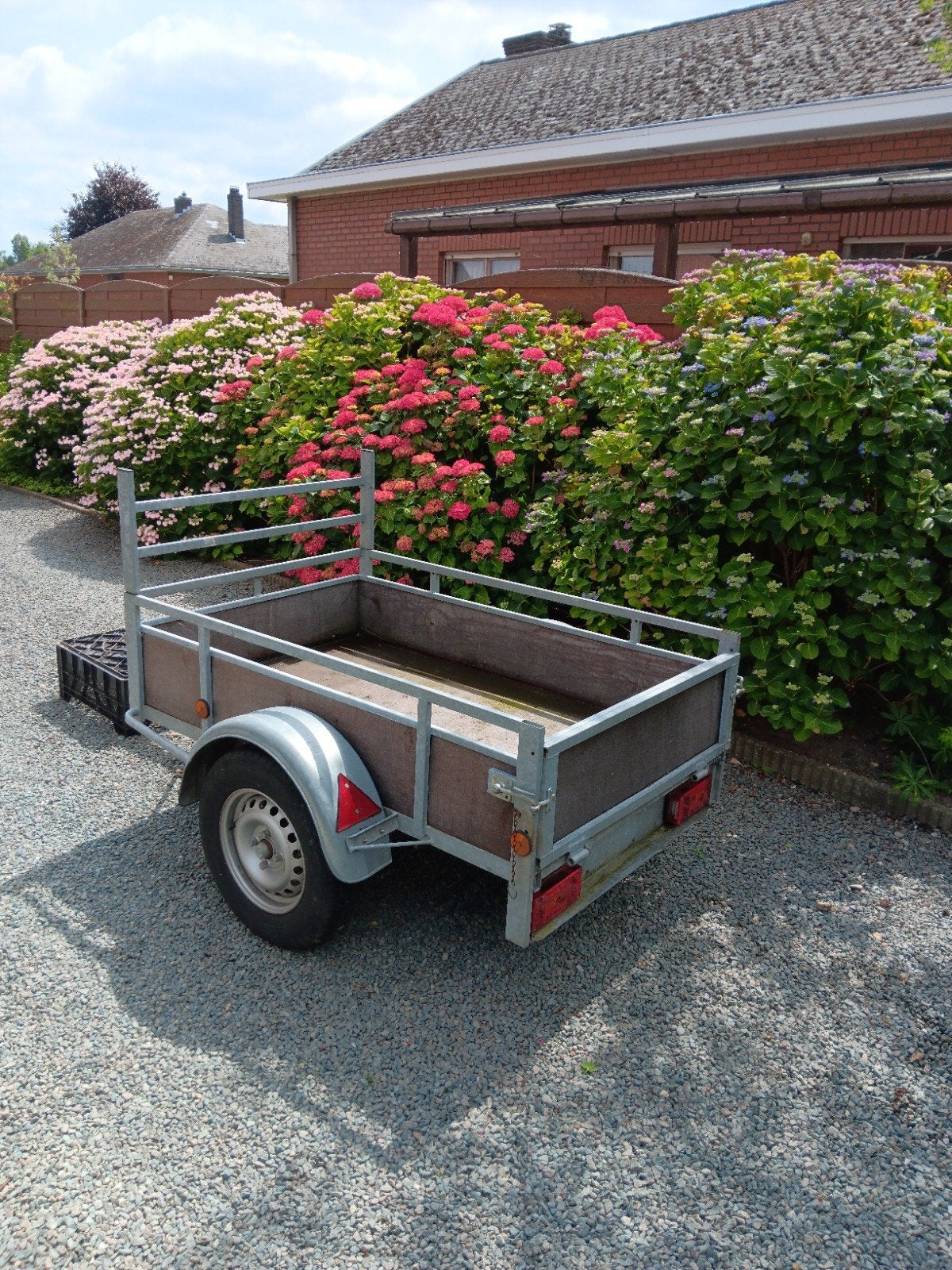 Aanhang wagen, Ophalen