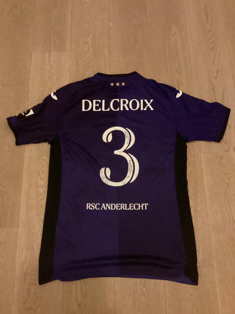 RSC Anderlecht, DELCROIX, Enlèvement ou Envoi, Comme neuf, Maillot