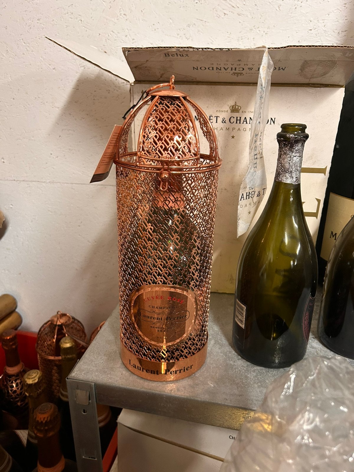 Laurent-Perrier & Moèt dummy’s, Ophalen, Zo goed als nieuw