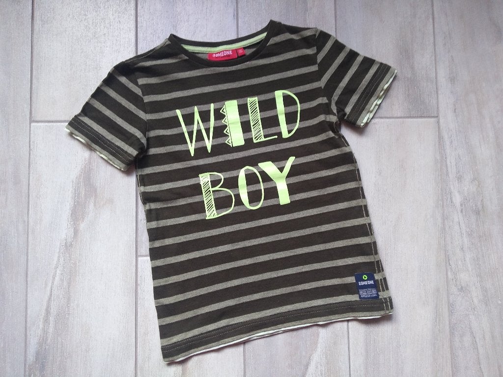 ★ M116 - T-Shirt Someone 'Wild Boy', Kinderen en Baby's, Kinderkleding | Maat 116, Ophalen of Verzenden, Zo goed als nieuw, Someone
