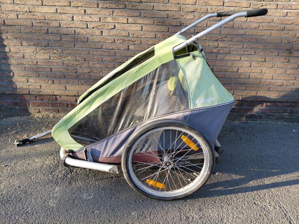 Fietskar voor 2 kinderen, Fietsen en Brommers, Ophalen of Verzenden, Zo goed als nieuw