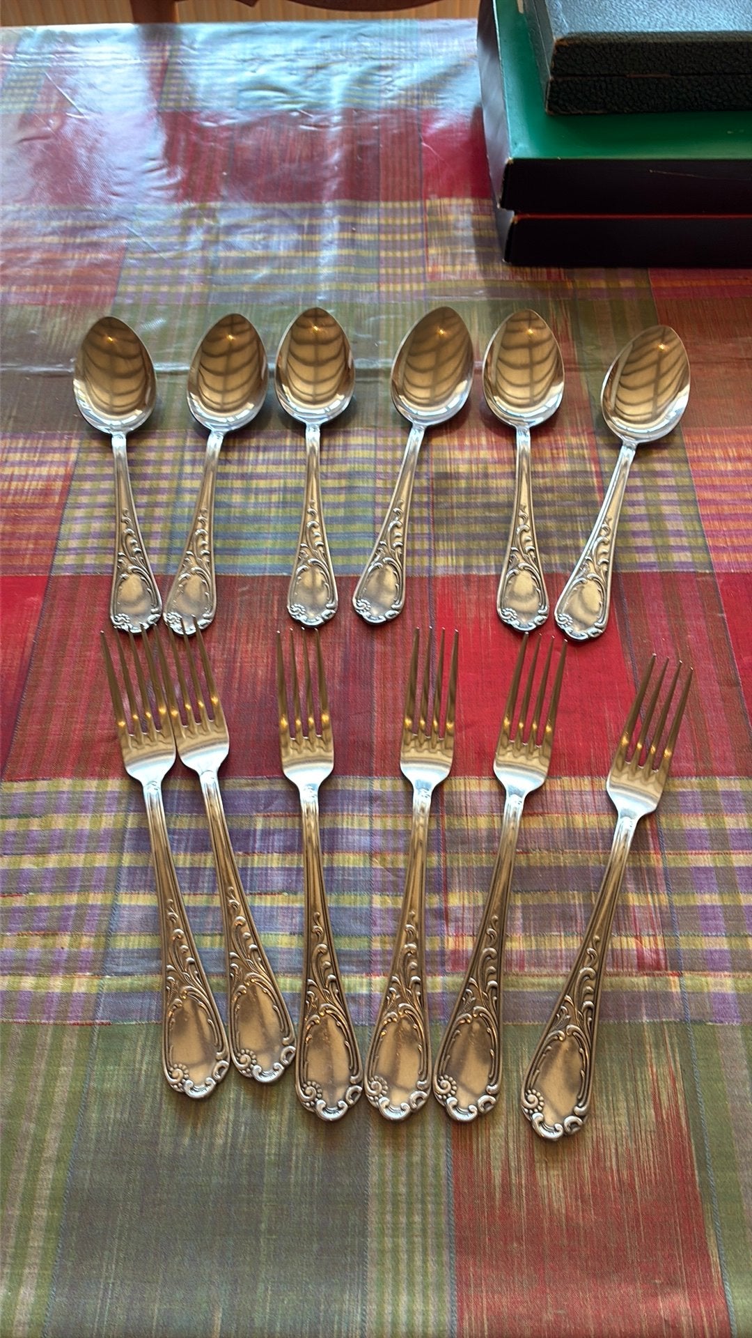 6 vorken 6 lepels louis massif 18/8, Antiek en Kunst, Antiek | Bestek, Ophalen
