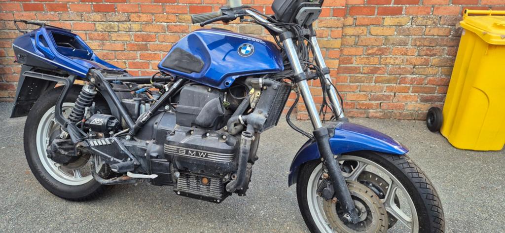 Bmw k75 onderdelen, Enlèvement