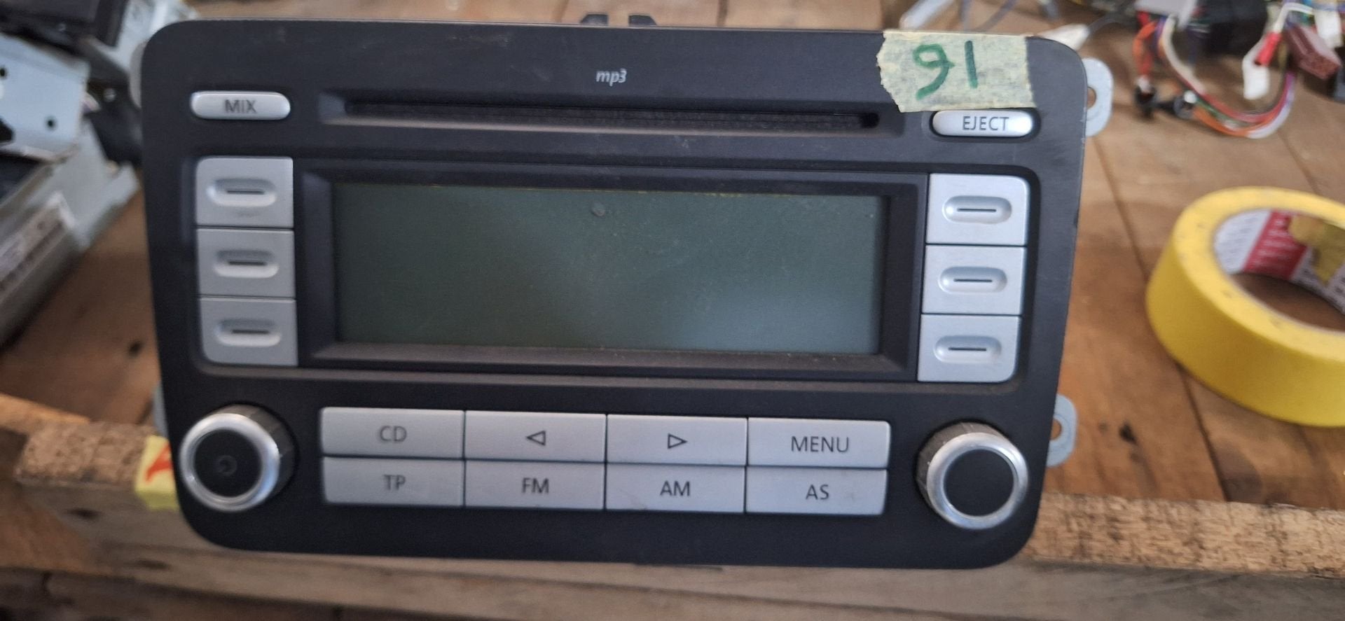 Originele Volkswagen RCD 300 MP3 Autoradio - Golf 5 / Passat, -, Utilisé, -, -