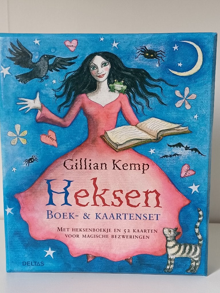 Heksen - Boek en kaartenset  -  Gillian Kemp, Boeken, Gillian Kemp, Tarot of Kaarten leggen, Overige typen, Ophalen of Verzenden